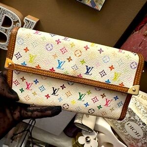 LV Monogram Multicolor Porte Tresor International Wallet (Full Inclusion)
